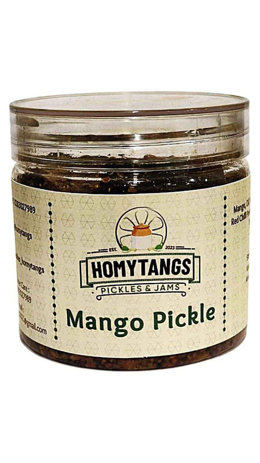 Homytangs Mango Pickle 400gm | Traditional Spicy Aam Ka Achar | Authentic Indian Pickle Mango Pickle