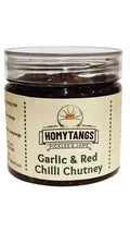 Homytangs Garlic Red Chilli Chtuney Pickle 400gm | Preservatives and Chemicals Free Chutney