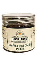 Homytangs Stuffed Red Chilli Pickle 400gm | Traditional Spicy Mirch Ka Achar | Authentic Indian Red Chilli Pickle