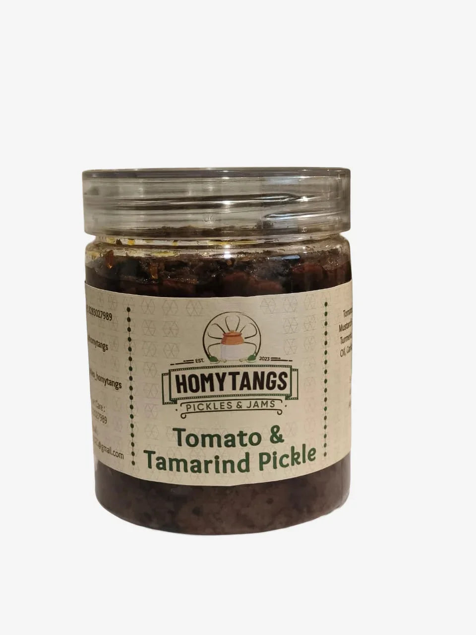 Homytangs Homemade Tomato Chutney 400gm | Perfect for Breakfast, Lunch & Dinner tomato Chutney Tomato Pickle