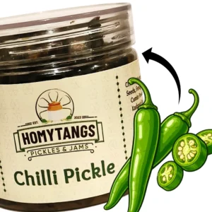 HOMYTANGS Chilli Pickle-500gm
