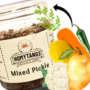 HOMYTANGS Mixed Pickle-500gm
